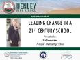 LEADING CHANGE IN A 21ST CENTURY SCHOOL PowerPoint PPT Presentation