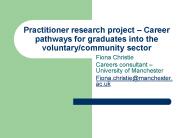Practitioner research project 