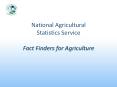 National Agricultural Statistics Service Fact Finders for Agriculture PowerPoint PPT Presentation