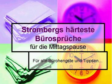 Strombergs h