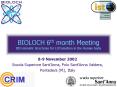 BIOLOCH 6th month Meeting BIO-mimetic structures for LOComotion in the Human body PowerPoint PPT Presentation