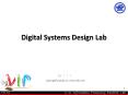 Digital Systems Design Lab PowerPoint PPT Presentation
