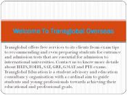 Education Consultants in Delhi