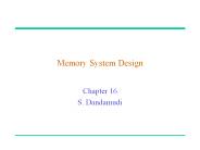 Memory System Design