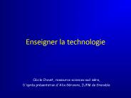 Enseigner la technologie