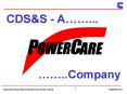 CDS PowerPoint PPT Presentation