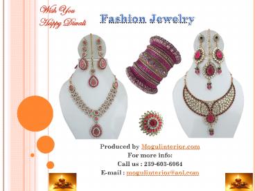 Fashion Jewelry Set