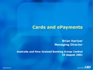 Cards and ePayments