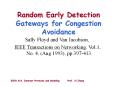 Random Early Detection Gateways for Congestion Avoidance PowerPoint PPT Presentation