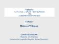 Materia: ASPECTOS LEGALES y ECONOMICOS DEL GOBIERNO CORPORATIVO PowerPoint PPT Presentation