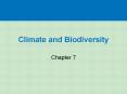 Climate and Biodiversity PowerPoint PPT Presentation