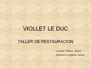 VIOLLET LE DUC