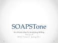 SOAPSTone PowerPoint PPT Presentation