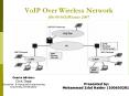 VoIP Over Wireless Network (06-88-563)Winter 2007 PowerPoint PPT Presentation
