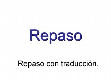 Repaso