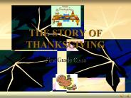 THE STORY OF THANKSGIVING