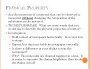 Physical Property