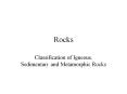 Rocks PowerPoint PPT Presentation