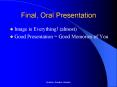 Final, Oral Presentation PowerPoint PPT Presentation