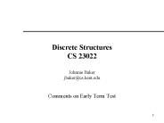 Discrete Structures CS 23022