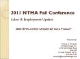 2011 NTMA Fall Conference PowerPoint PPT Presentation