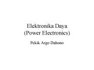 Elektronika Daya (Power Electronics)