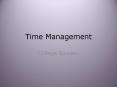 Time Management PowerPoint PPT Presentation