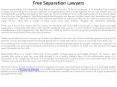 Free Separation Lawyers PowerPoint PPT Presentation