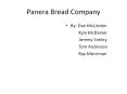 Panera Bread Company PowerPoint PPT Presentation