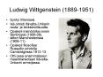 Ludwig Wittgenstein (1889-1951) PowerPoint PPT Presentation