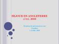 SEJOUR EN ANGLETERRE avril 2010 PowerPoint PPT Presentation