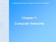 Understanding Computers, Chapter 7