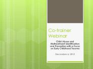 Co-trainer Webinar