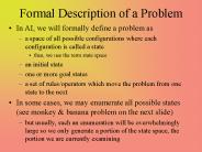 Formal Description of a Problem