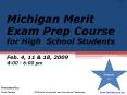 Michigan Merit Exam Prep Course for High School Students Feb. 4, 11 PowerPoint PPT Presentation