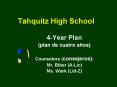 Tahquitz High School PowerPoint PPT Presentation
