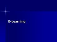 E-Learning