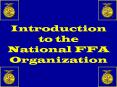 Introduction to the National FFA Organization PowerPoint PPT Presentation