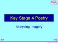 Key Stage 4 Poetry PowerPoint PPT Presentation