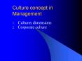 Culture concept in Management PowerPoint PPT Presentation