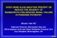 DOES URINE ALKALINIZATION PREVENT OR REDUCE THE SEVERITY OF RHABDOMYOLYSIS-INDUCED RENAL FAILURE IN POISONED PATIENTS? PowerPoint PPT Presentation