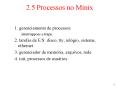 2.5 Processos no Minix PowerPoint PPT Presentation