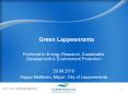 Green Lappeenranta PowerPoint PPT Presentation