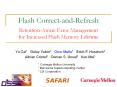 Flash Correct-and-Refresh  Retention-Aware Error Management for Increased Flash Memory Lifetime PowerPoint PPT Presentation