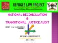 NATIONAL RECONCILIATION PowerPoint PPT Presentation