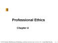 Professional Ethics PowerPoint PPT Presentation