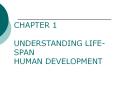 CHAPTER 1  UNDERSTANDING LIFE-SPAN HUMAN DEVELOPMENT PowerPoint PPT Presentation