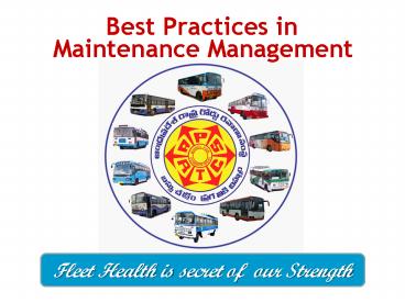 Maintenance Management