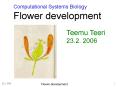 Computational Systems Biology PowerPoint PPT Presentation