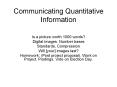 Communicating Quantitative Information PowerPoint PPT Presentation